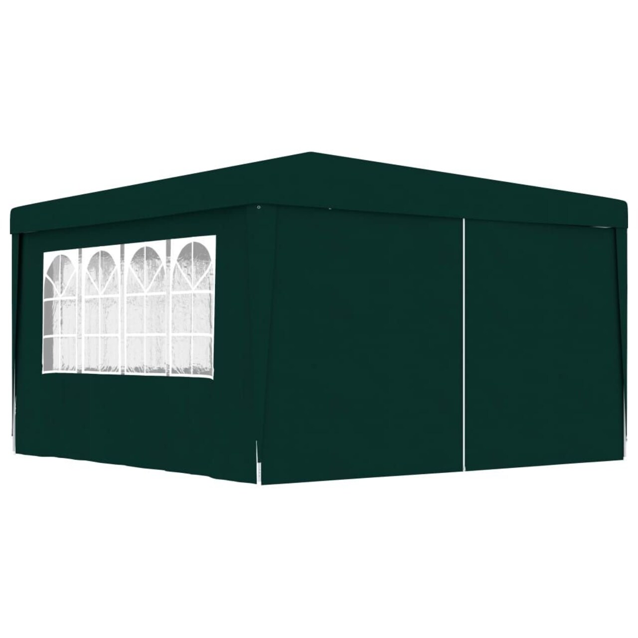 Edge Collections -13.1' x 13.1' x 9'-Green-Durable Party Tent with Side Walls for Outdoor Gatherings-1 pcs